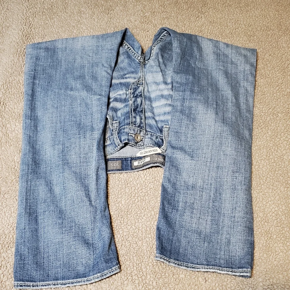 Buckle Bke Jake Straight Leg Men Jeans Sz 32 S (waist 34 x length 28½) pre-owned